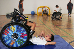 Usuario realizando actividades
